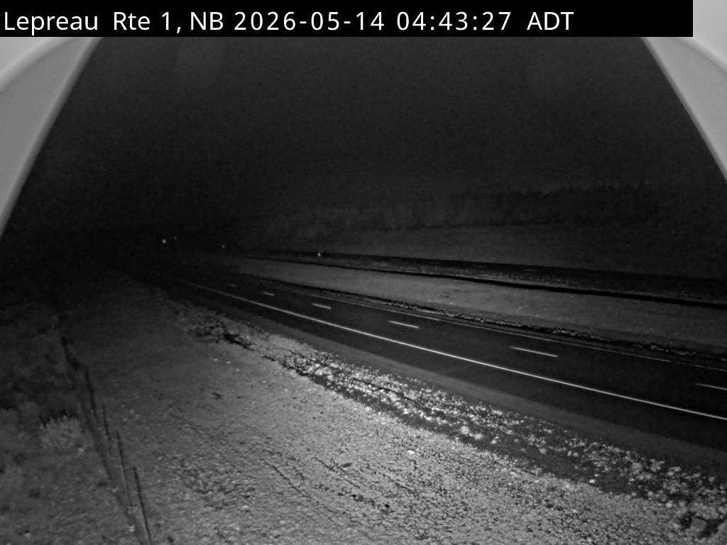 Web Cam image of Lepreau / New River (NB Highway 1)