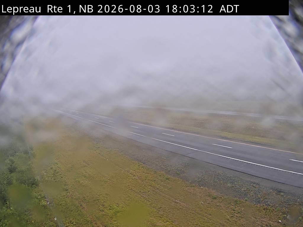 Web Cam image of Lepreau / New River (NB Highway 1)