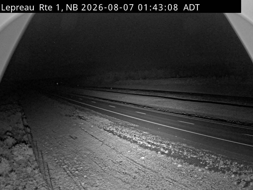 Web Cam image of Lepreau / New River (NB Highway 1)