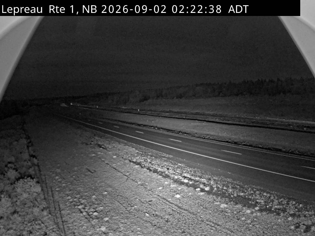 Web Cam image of Lepreau / New River (NB Highway 1)