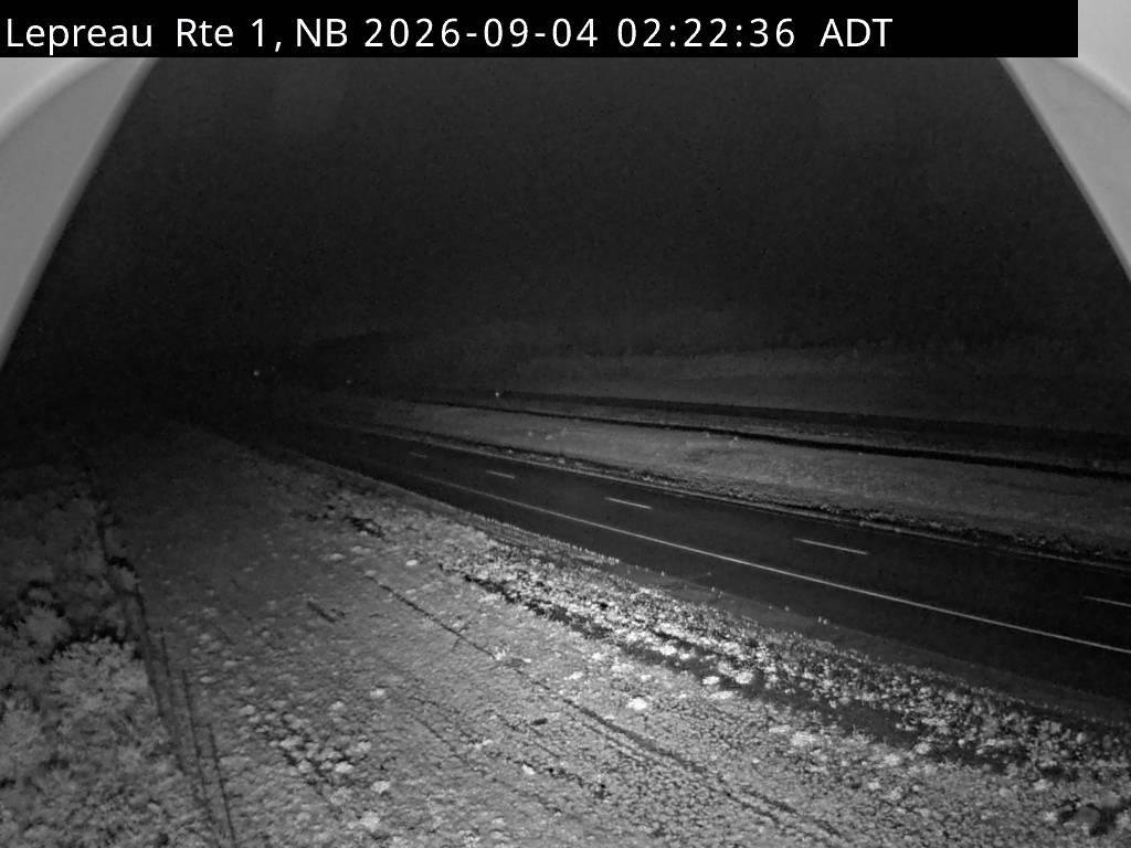 Web Cam image of Lepreau / New River (NB Highway 1)