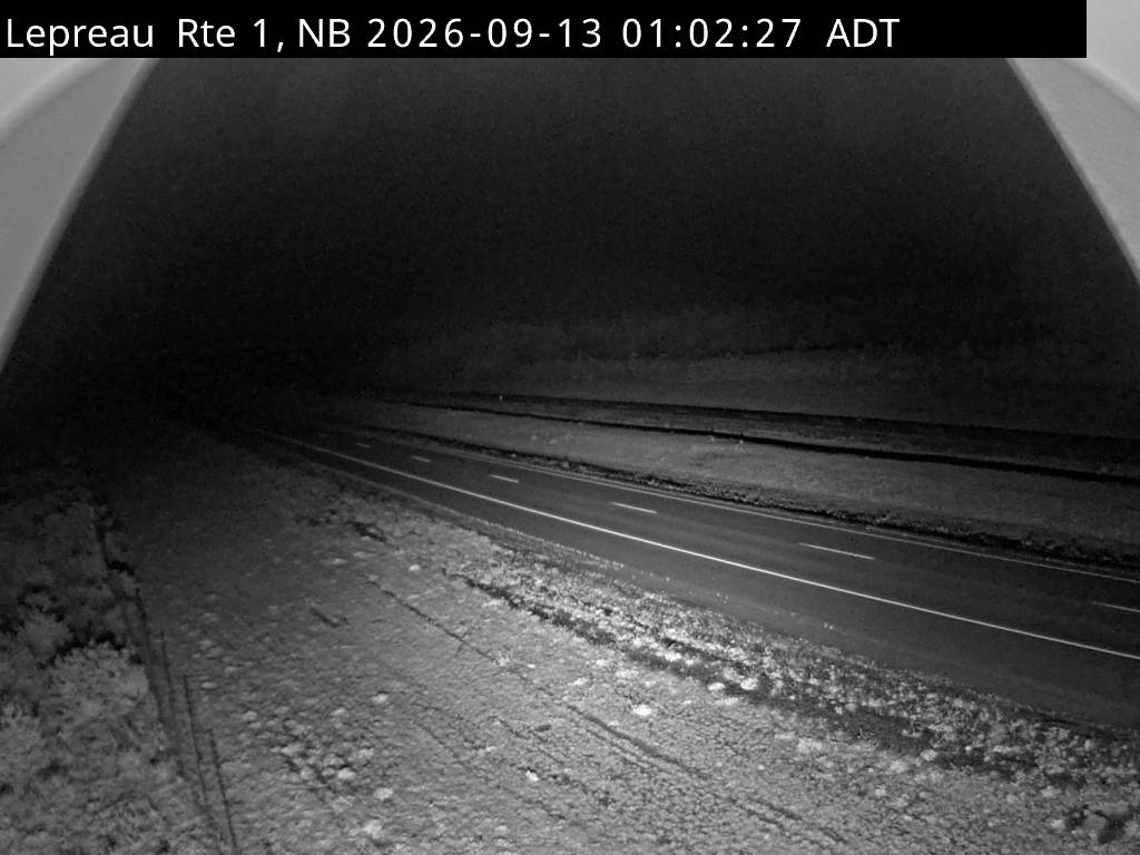 Web Cam image of Lepreau / New River (NB Highway 1)