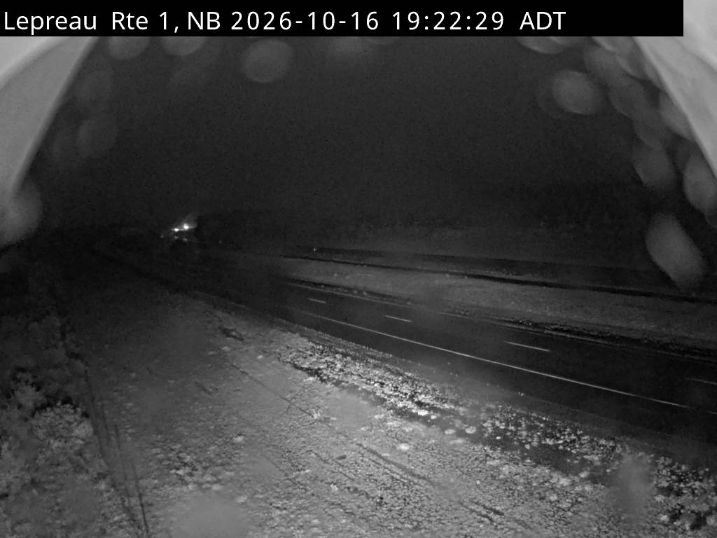 Web Cam image of Lepreau / New River (NB Highway 1)