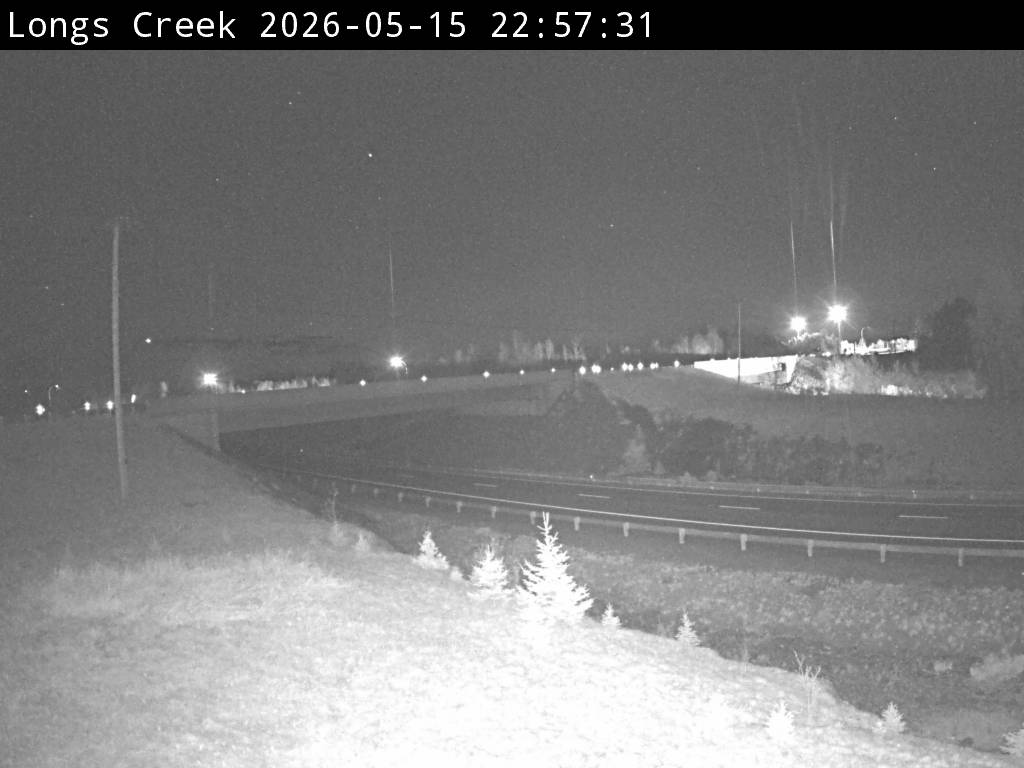 Web Cam image of Longs Creek (NB Highway 2)