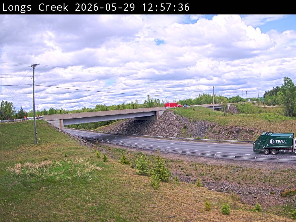 Web Cam image of Longs Creek (NB Highway 2)