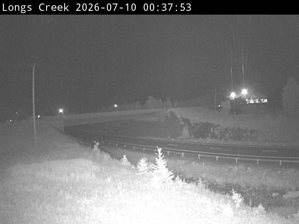 Web Cam image of Longs Creek (NB Highway 2)