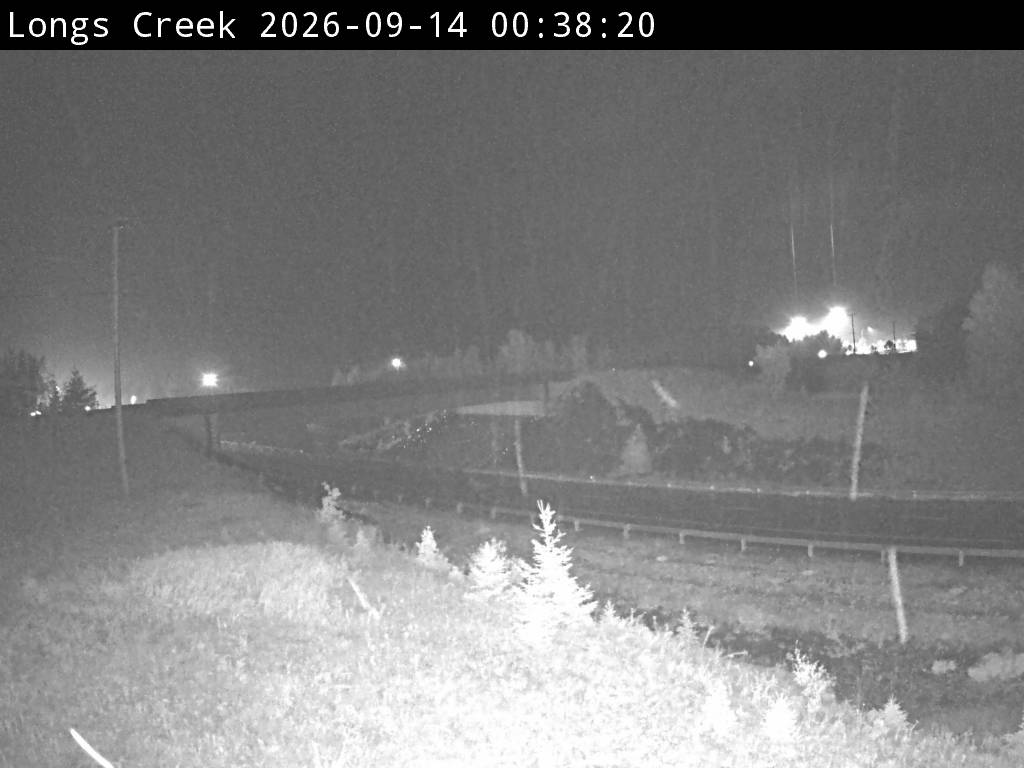 Web Cam image of Longs Creek (NB Highway 2)