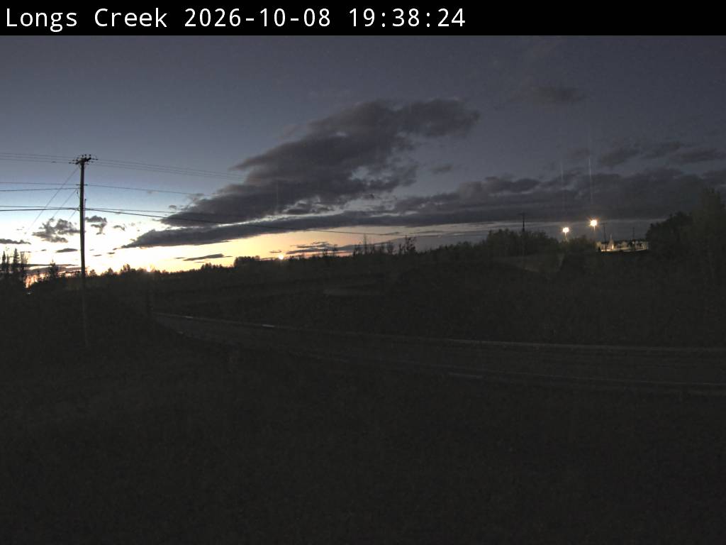 Web Cam image of Longs Creek (NB Highway 2)