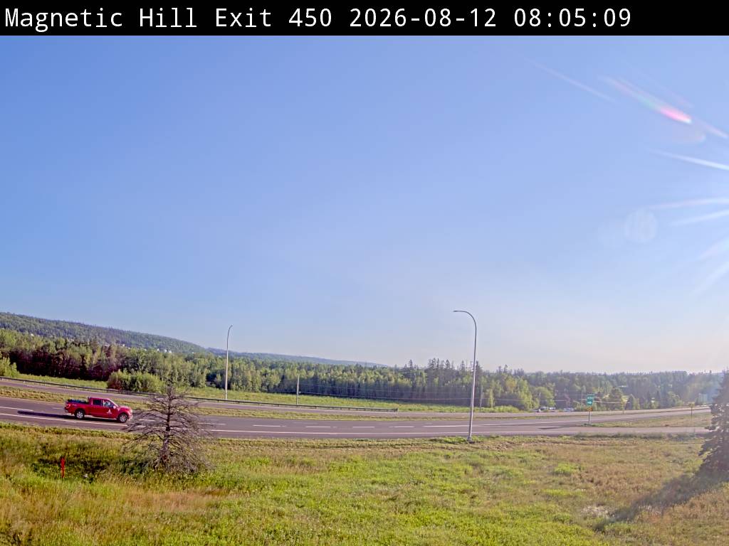 Web Cam image of Moncton (NB Highway 2)