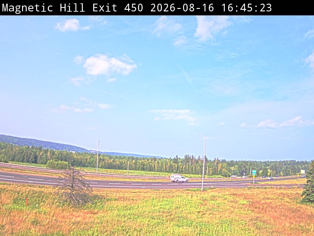 Web Cam image of Moncton (NB Highway 2)