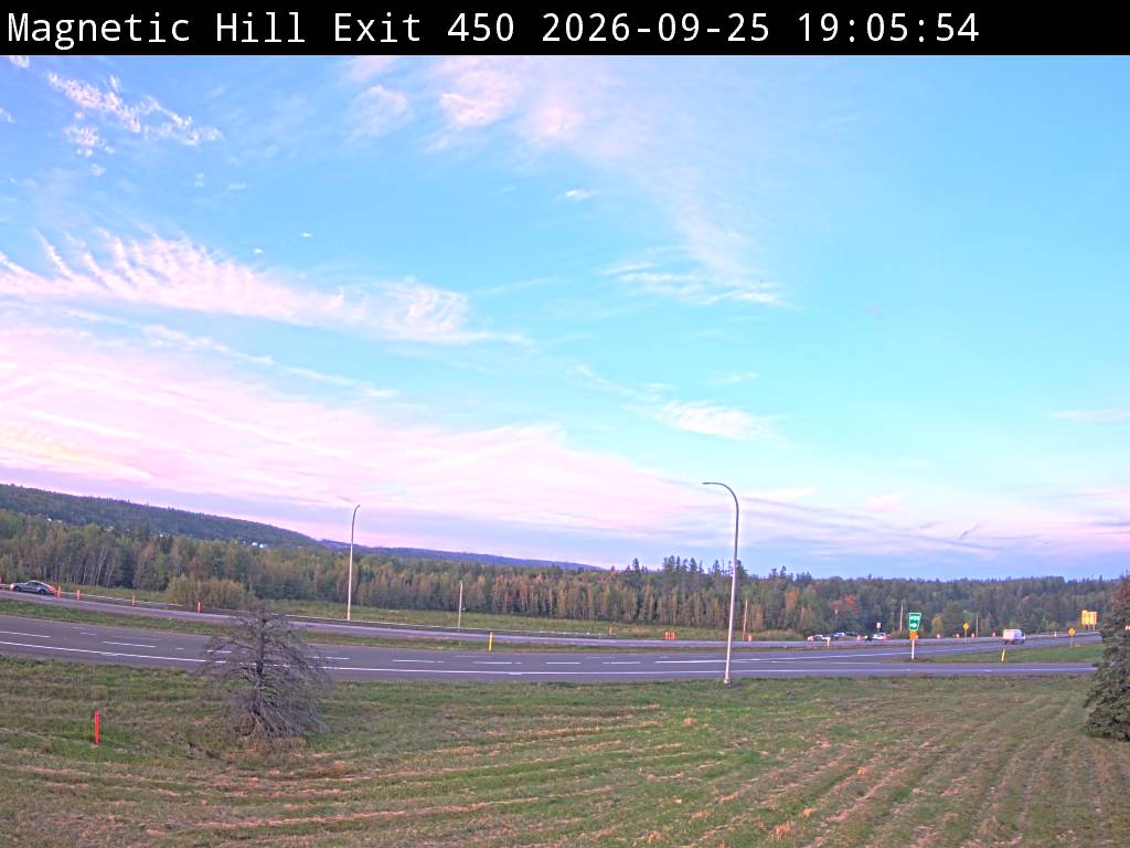 Web Cam image of Moncton (NB Highway 2)