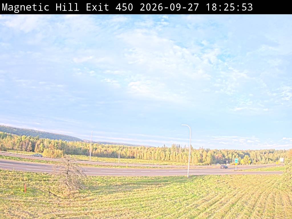 Web Cam image of Moncton (NB Highway 2)