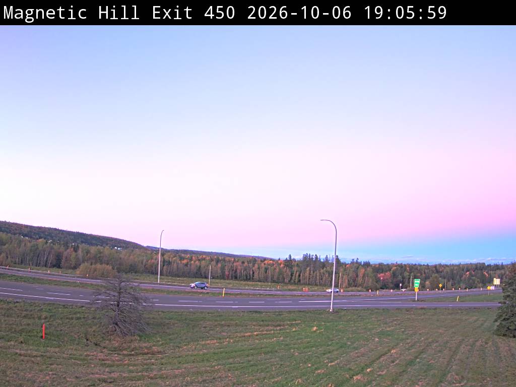 Web Cam image of Moncton (NB Highway 2)