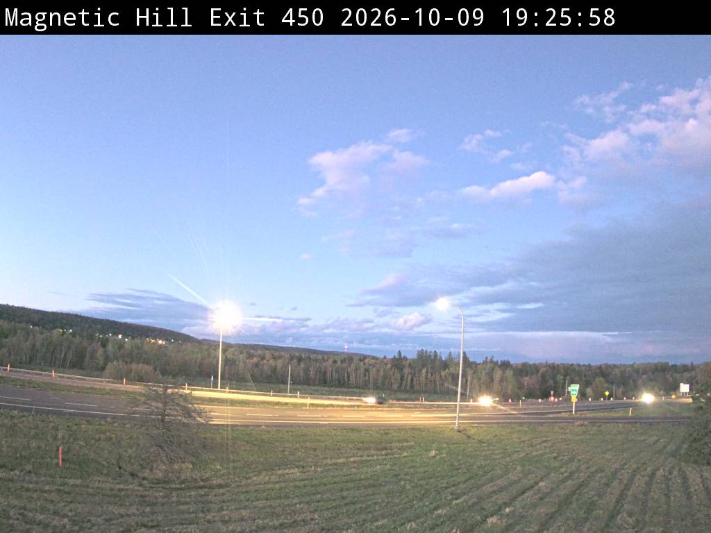 Web Cam image of Moncton (NB Highway 2)