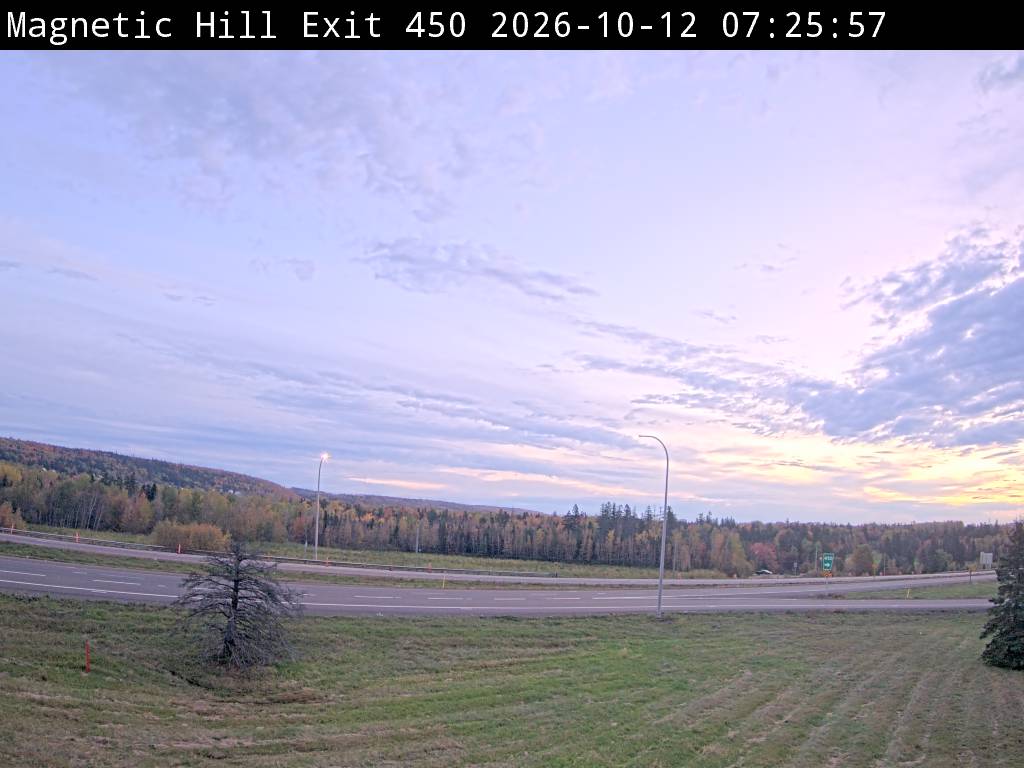 Web Cam image of Moncton (NB Highway 2)