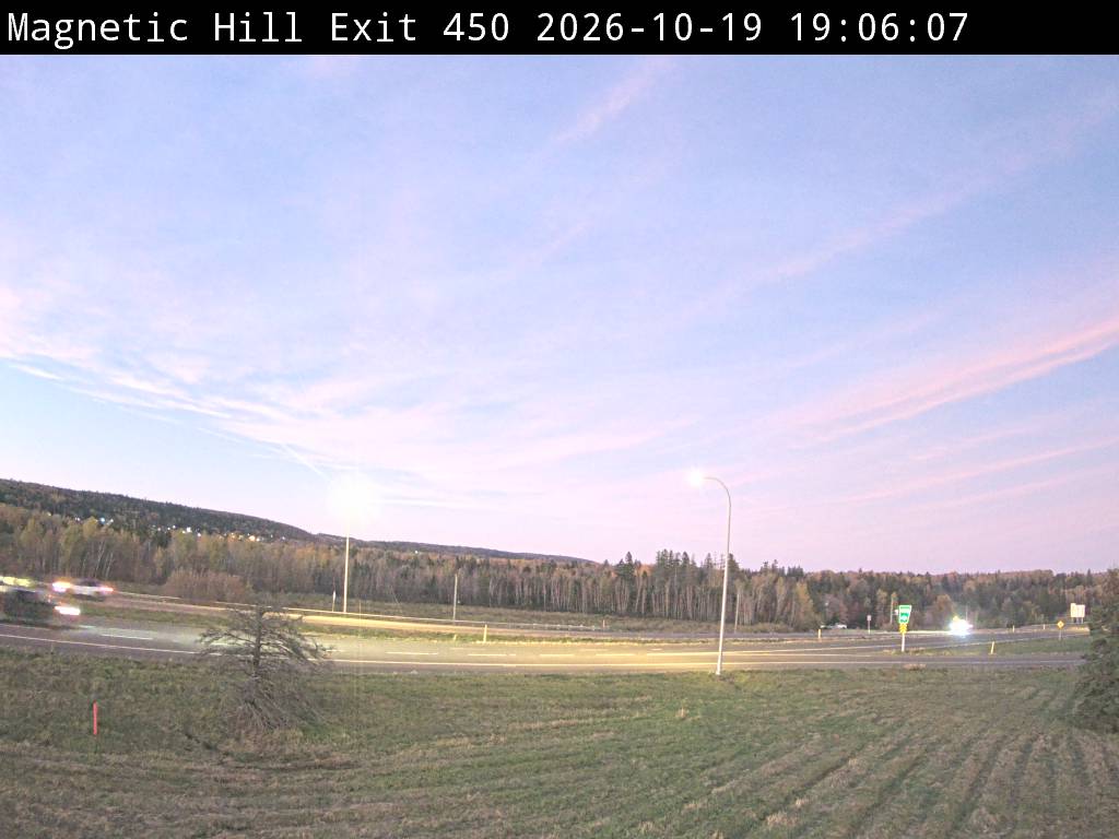 Web Cam image of Moncton (NB Highway 2)