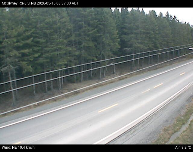 Web Cam image of McGivney (NB Highway 8)