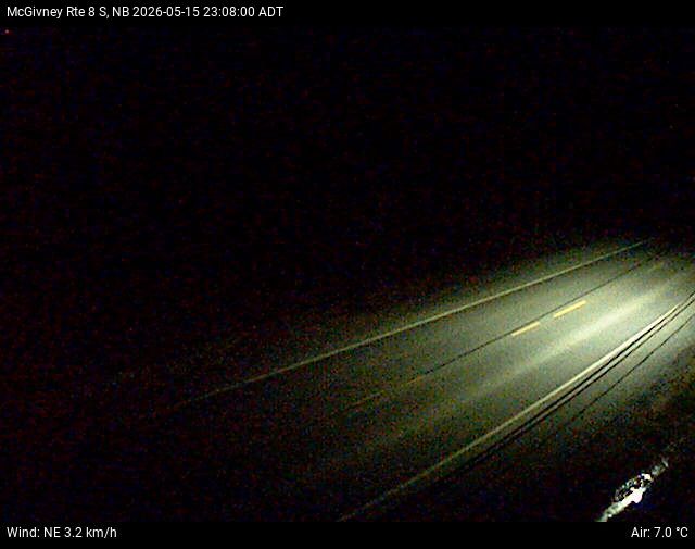 Web Cam image of McGivney (NB Highway 8)