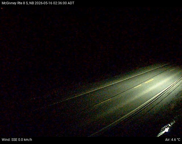 Web Cam image of McGivney (NB Highway 8)