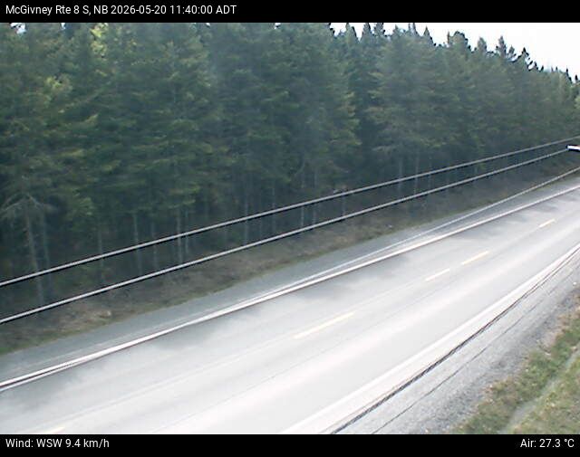 Web Cam image of McGivney (NB Highway 8)