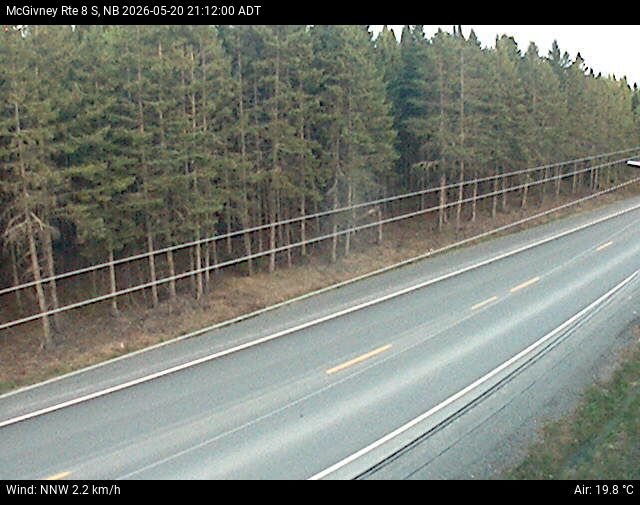Web Cam image of McGivney (NB Highway 8)