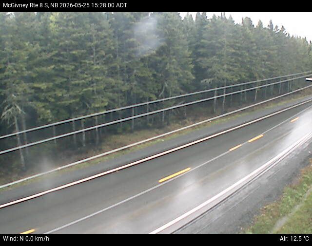 Web Cam image of McGivney (NB Highway 8)