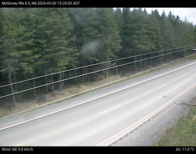 Web Cam image of McGivney (NB Highway 8)