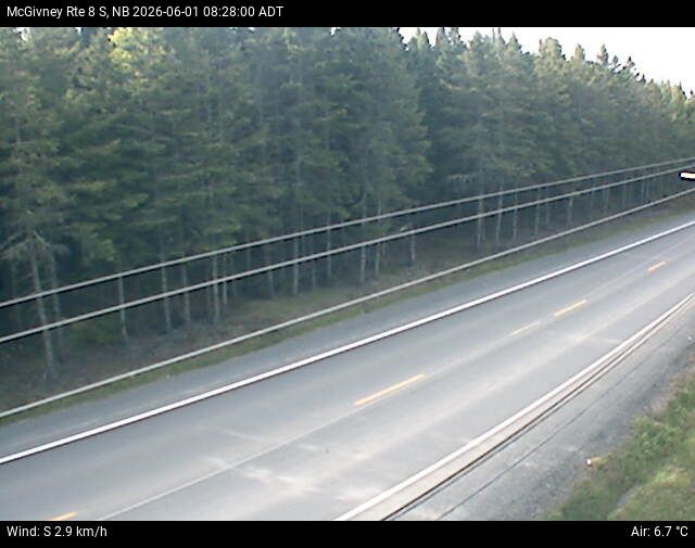 Web Cam image of McGivney (NB Highway 8)