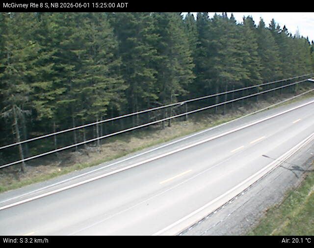 Web Cam image of McGivney (NB Highway 8)