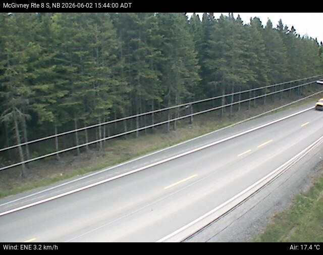 Web Cam image of McGivney (NB Highway 8)