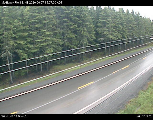 Web Cam image of McGivney (NB Highway 8)