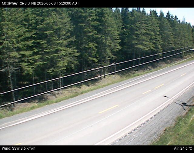 Web Cam image of McGivney (NB Highway 8)