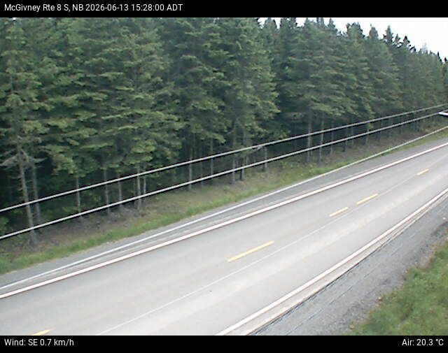 Web Cam image of McGivney (NB Highway 8)