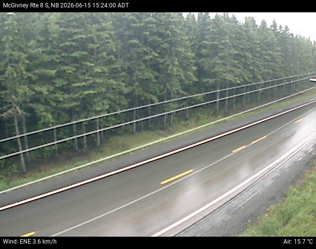 Web Cam image of McGivney (NB Highway 8)