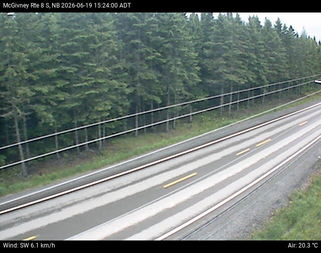 Web Cam image of McGivney (NB Highway 8)