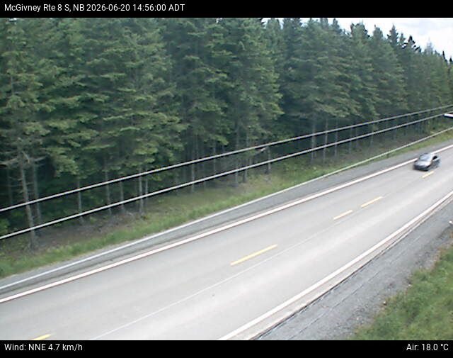 Web Cam image of McGivney (NB Highway 8)