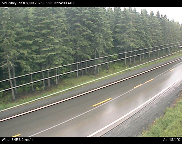 Web Cam image of McGivney (NB Highway 8)