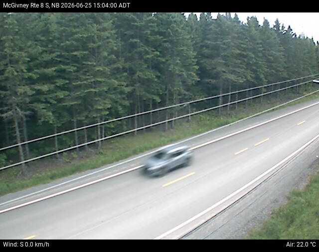 Web Cam image of McGivney (NB Highway 8)