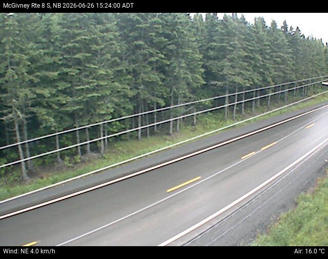 Web Cam image of McGivney (NB Highway 8)