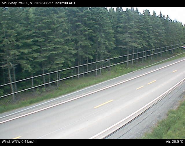 Web Cam image of McGivney (NB Highway 8)