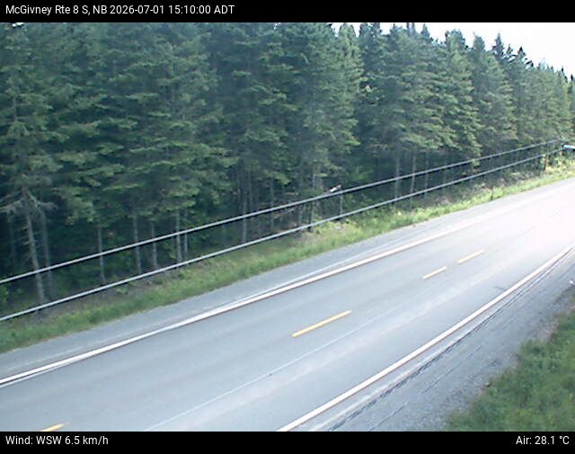 Web Cam image of McGivney (NB Highway 8)