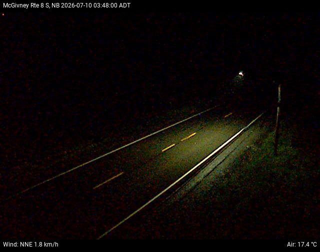 Web Cam image of McGivney (NB Highway 8)