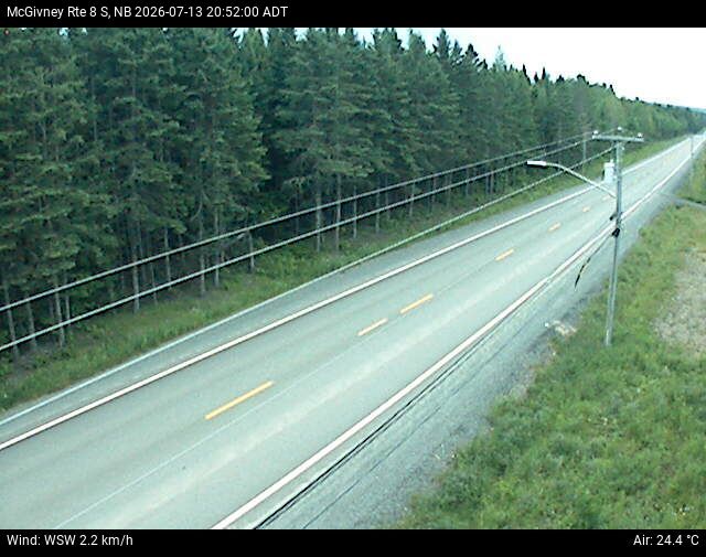 Web Cam image of McGivney (NB Highway 8)