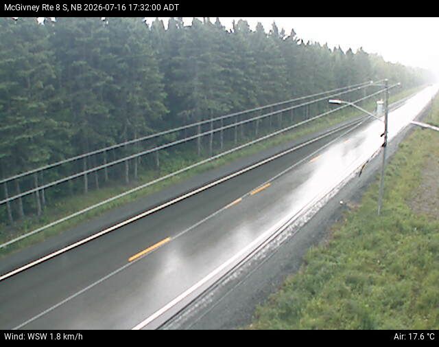 Web Cam image of McGivney (NB Highway 8)
