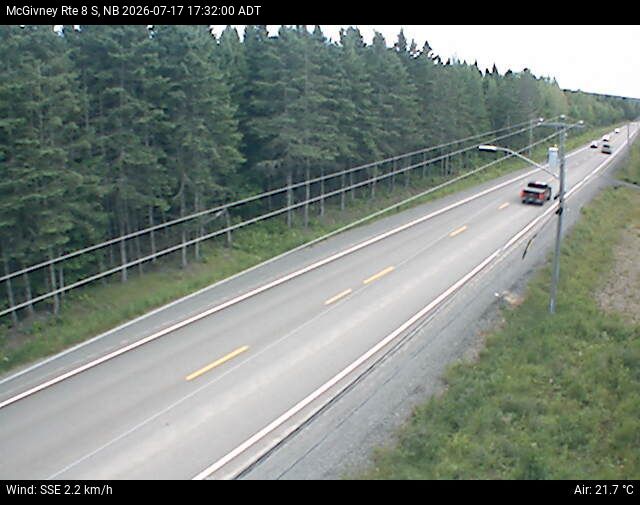 Web Cam image of McGivney (NB Highway 8)