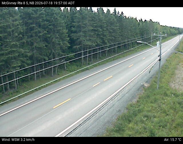 Web Cam image of McGivney (NB Highway 8)