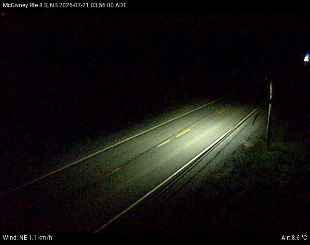 Web Cam image of McGivney (NB Highway 8)