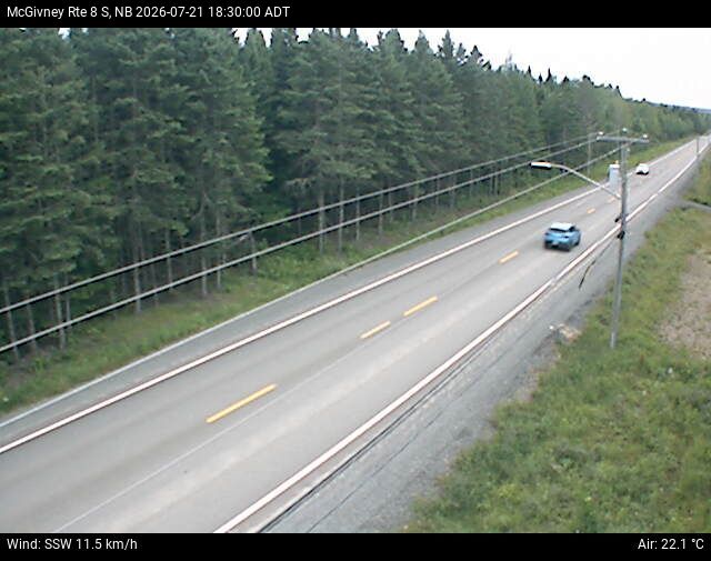 Web Cam image of McGivney (NB Highway 8)