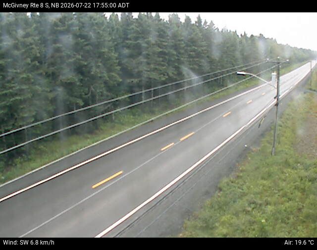 Web Cam image of McGivney (NB Highway 8)