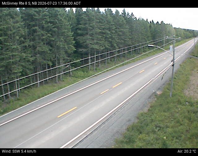 Web Cam image of McGivney (NB Highway 8)